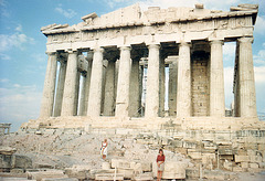 Me infront of the Parthenon, Athens