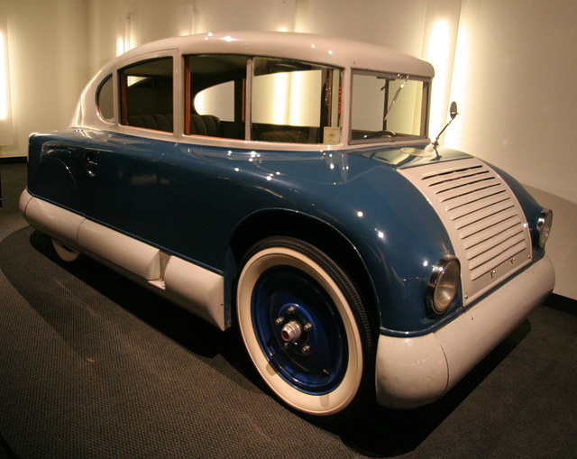 1928 Martin Aerodynamic - capable of 107 MPH - Petersen Automotive Museum (8144)