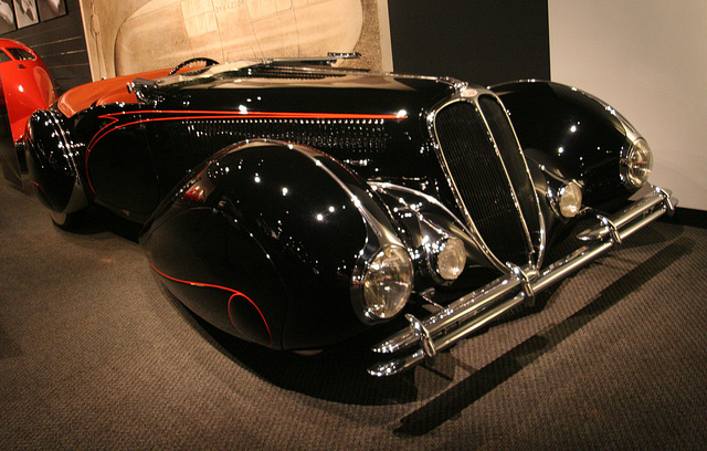 1938 Delahaye Type 135M Competition Roadster - Petersen Automotive Museum (8152)