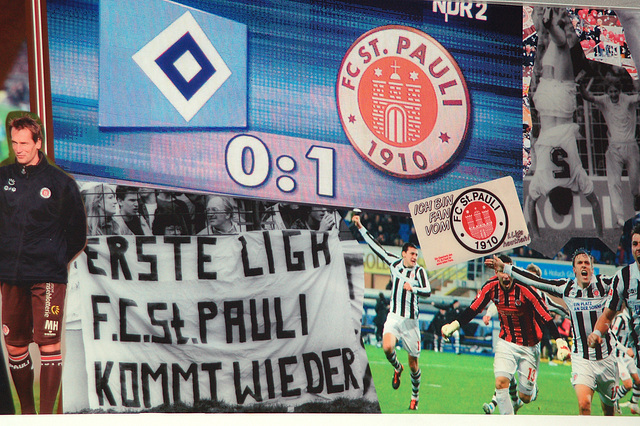 Umkleideraum FC St. Pauli!