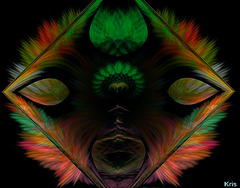 Etude  sur Apophysis................Tu reviens de ma nuit.............. Et ca fait drole .........Si pour une fois ........on inversait les roles