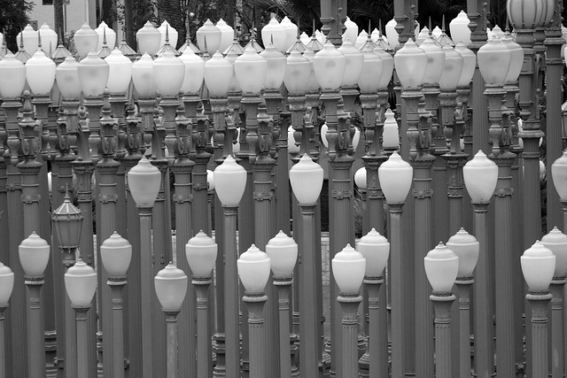 Urban Light by Chris Burden at LACMA (8247)