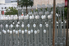 Urban Light by Chris Burden at LACMA (8250)