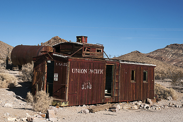 Rhyolite, NV gas station