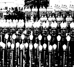 Urban Light by Chris Burden at LACMA (8250A)