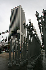 Urban Light by Chris Burden at LACMA and Variety (8202)