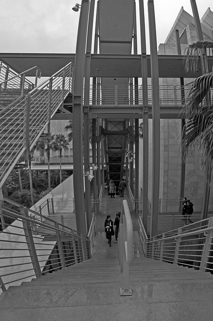 LACMA - Stairways at Broad Museum
