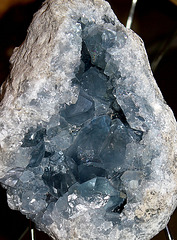 Célestite bleue de Madagascar