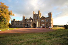 Entrance facade, Carstairs House, Lanarkshire, Scotland