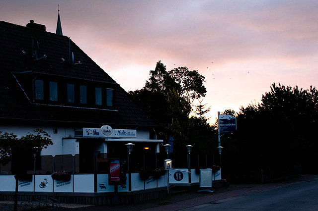 Sonnenaufgang am Möwenstübchen