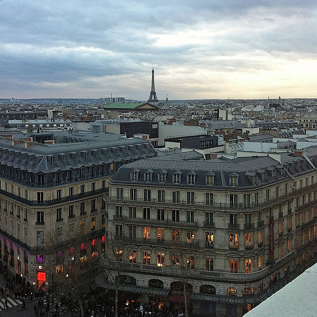 Paris de la terrasse des GL GIMP