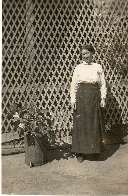 My great great grandmother - now she's got wrinkles