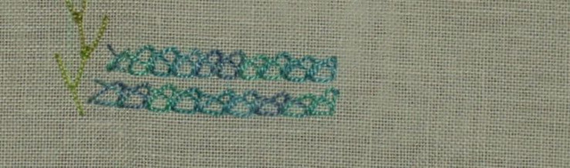 #50 - Inverted Feather Stitch