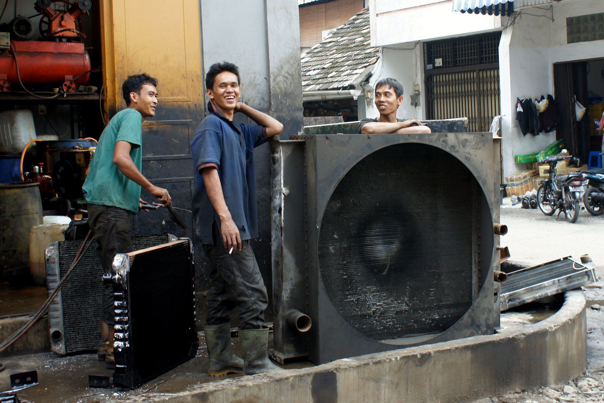 Men at work