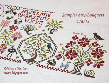 Sampler aux Bouquets 1/6/13