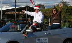 DHS Holiday Parade 2012 - Supervisor John Benoit (7746)