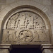 Tympanum with Three Temptations of Christ and a Lintel in the Cloisters, October 2010