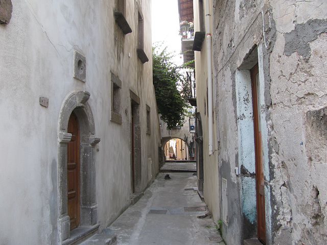 Lipari Stadt Herbst 2014