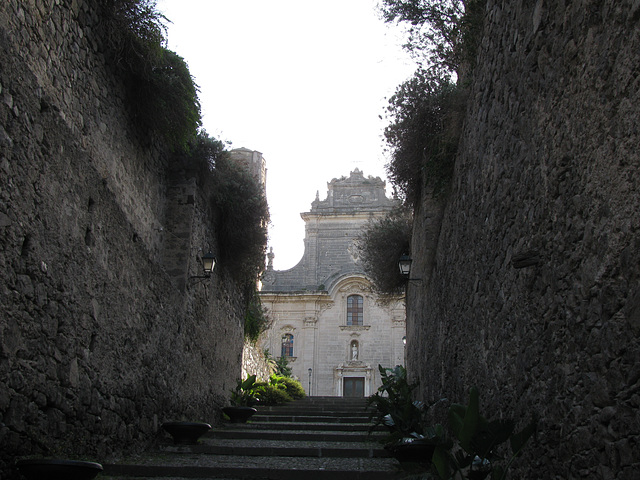 Lipari Stadt Castel Herbst 2014