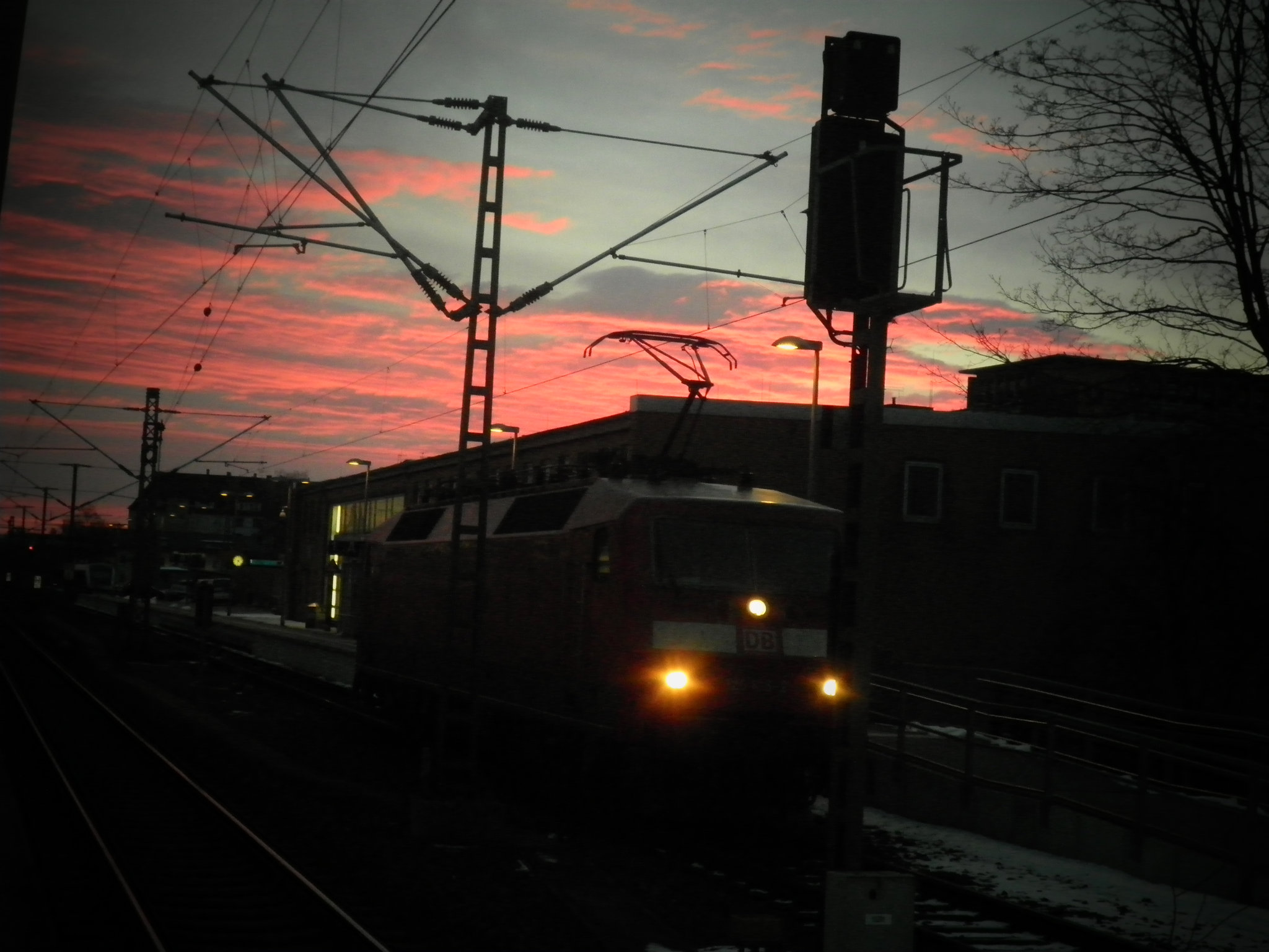 morgens in Hildesheim  Hbf