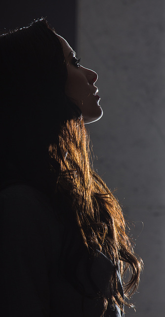 ourlée de lumière...