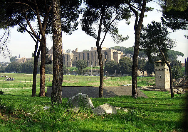 An der Via del Circo Massimo