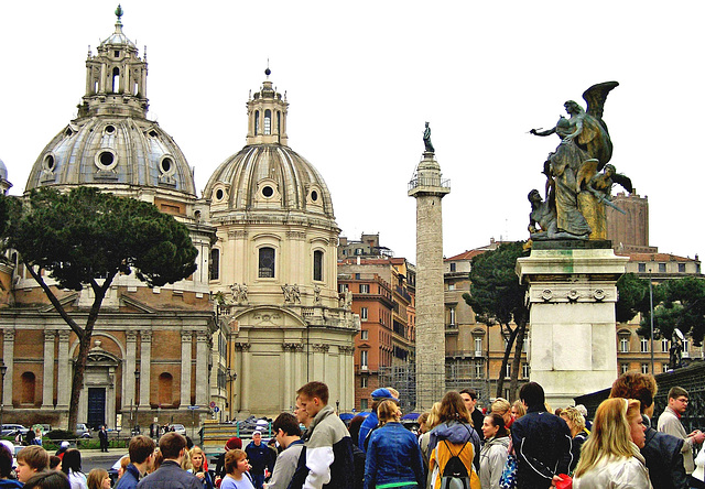 Kirche an der Piazza Venezia