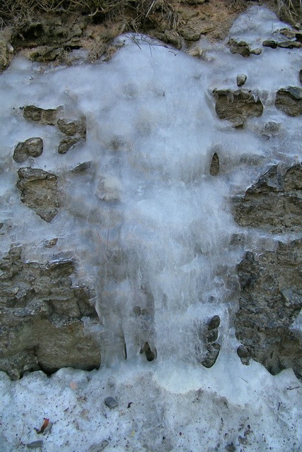 Cascade gelée