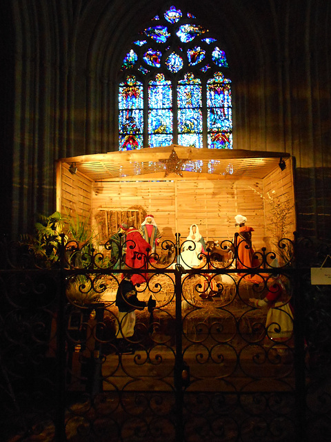 crèche de la cathédrale de QUIMPER