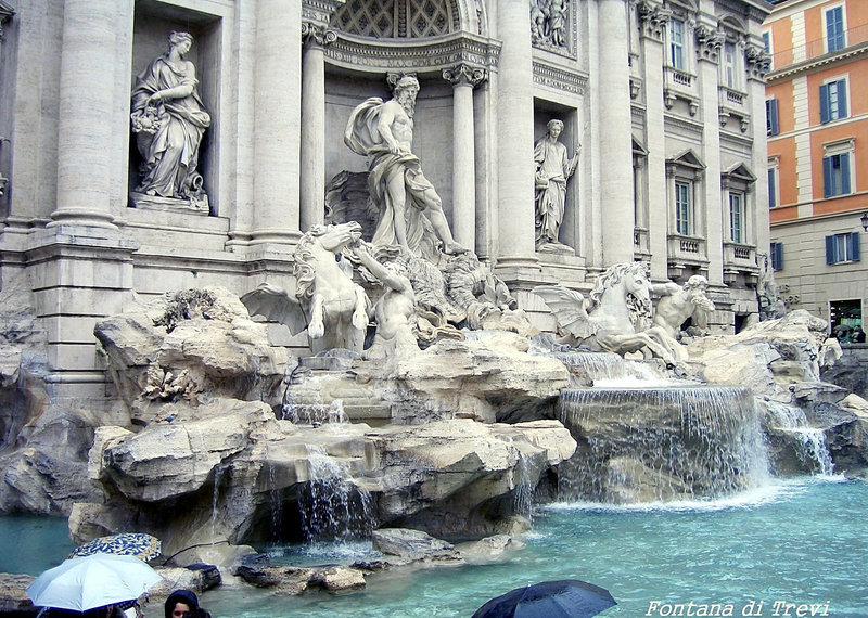 Fontana di Trevi, Rom