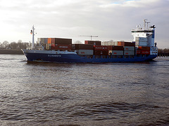 Feeder-Containerschiff   ELISABETH