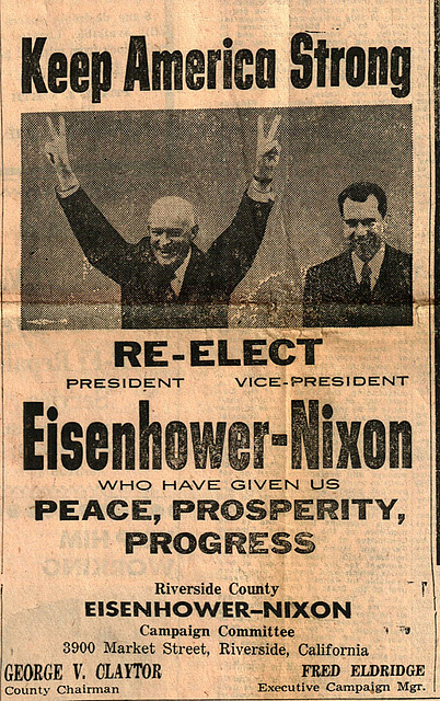 Eisenhower-Nixon - Desert Sentinel - Nov 1 1956