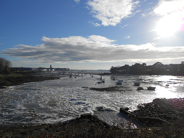 étang du TER marée basse