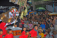Nyepi procession in Sanur