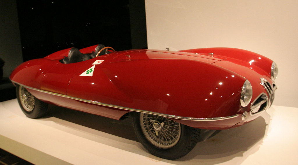 1952 Alfa Romeo 1900 Disco Volante by Carrozzeria Touring - Petersen Automotive Museum (8077)