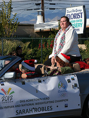 DHS Holiday Parade 2012 - Sarah Robles (7737)