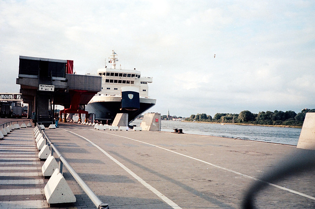 am ehemaligen Anleger Travemünde