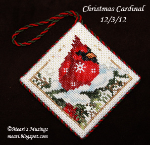 Christmas Cardinal 12/3/12