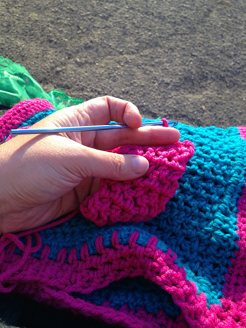 Crochet at Sunset