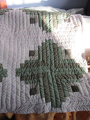 The finished quilt