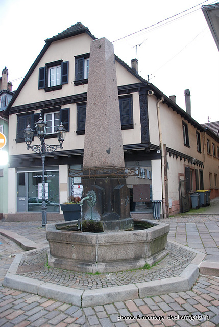 Fontaine à Barr