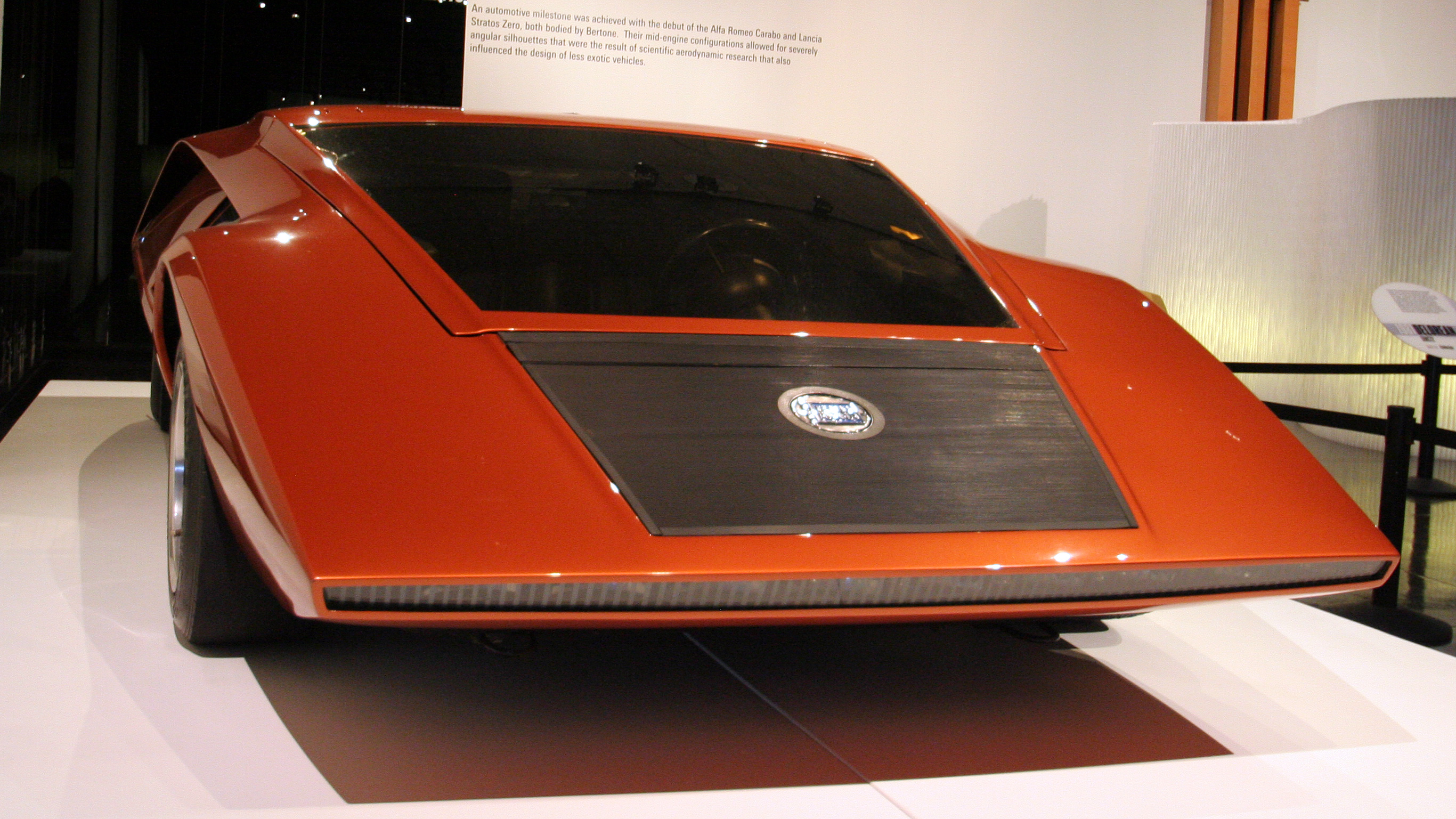 1970 Lancia Stratos HF Zero by Bertone - Petersen Automotive Museum (8119)