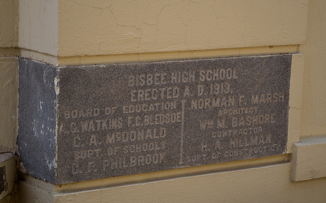 Bisbee, AZ high school (2105)