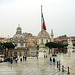 Vor dem Denkmal "Vittorio Emanuele II"