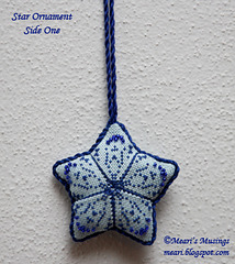 Star Ornament (side 1) 10/21/12