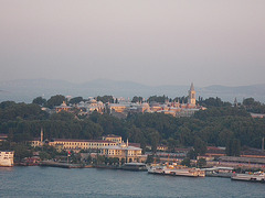 En haut de la tour : Topkapi