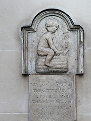 the panyer boy, panyer alley, london