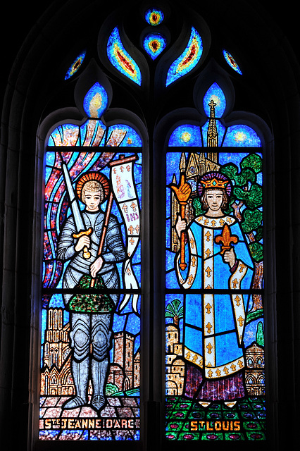 Ste-Jeanne d'Arc et St-Louis - Eglise de Sainte-Marthe