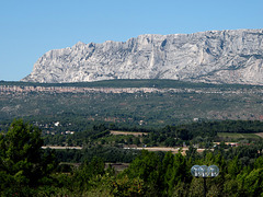 La Montagne de Sainte Victoire, south face