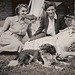 Mrs. Pennfoun, Ethel Pennfoun and Nana, 1949